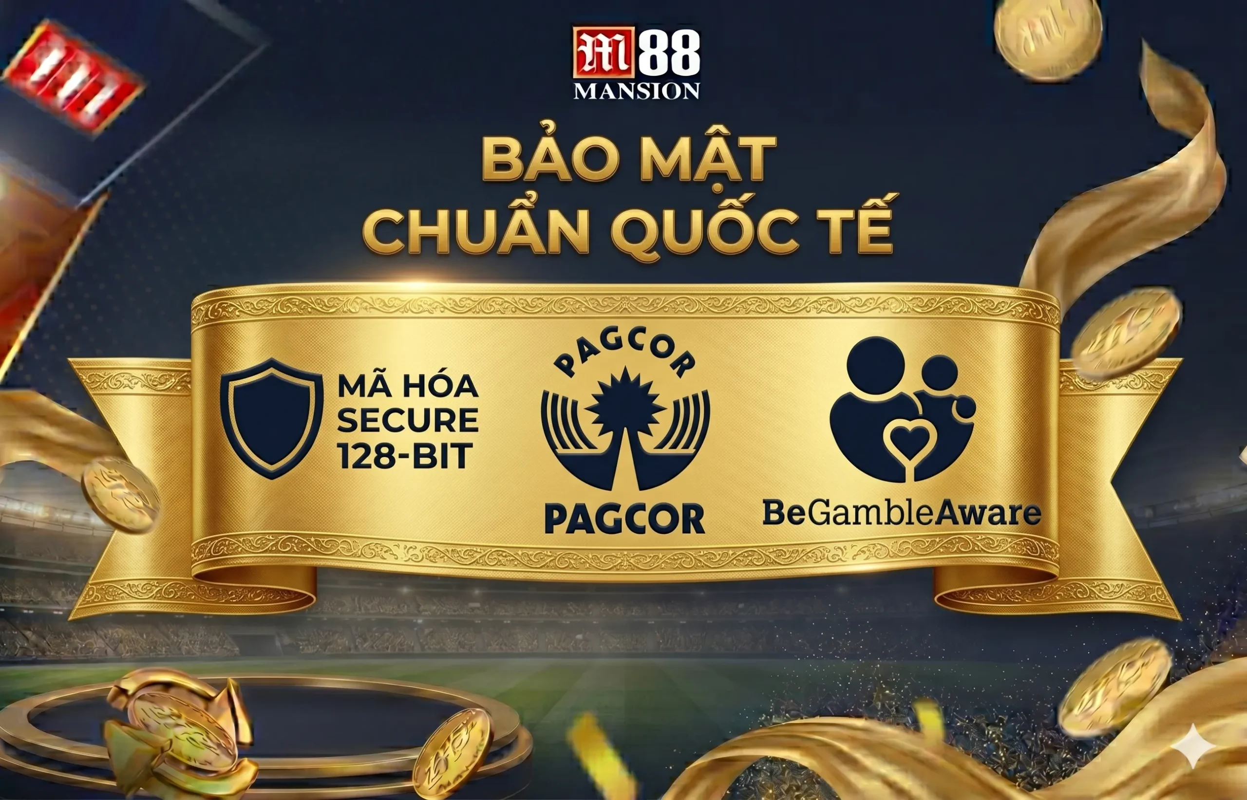 Hệ thống bảo mật thông tin chuẩn quốc tế tại M88